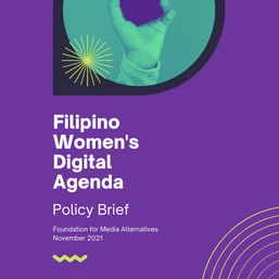 Filipino Women’s Digital Agenda: Policy Brief