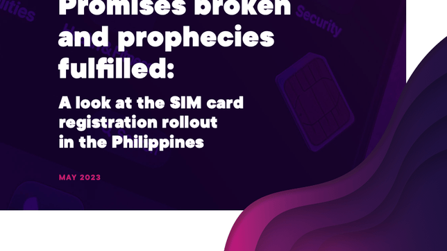SIM card registration falls short of promised benefits, digital rights advocates declare in new report
