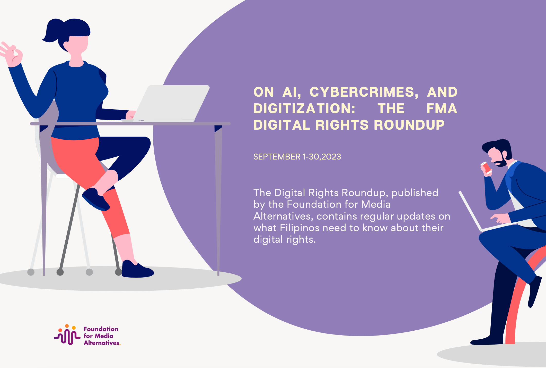 On AI, cybercrimes, and digitization: The FMA Digital Rights Roundup (September 1- 30, 2023)
